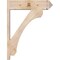 Ekena Millwork Legacy Arts & Crafts Smooth Outlooker, Douglas Fir, 7 1/2"W x 28"D x 36"H OUT08X28X36LEC03SDF - alternate 4